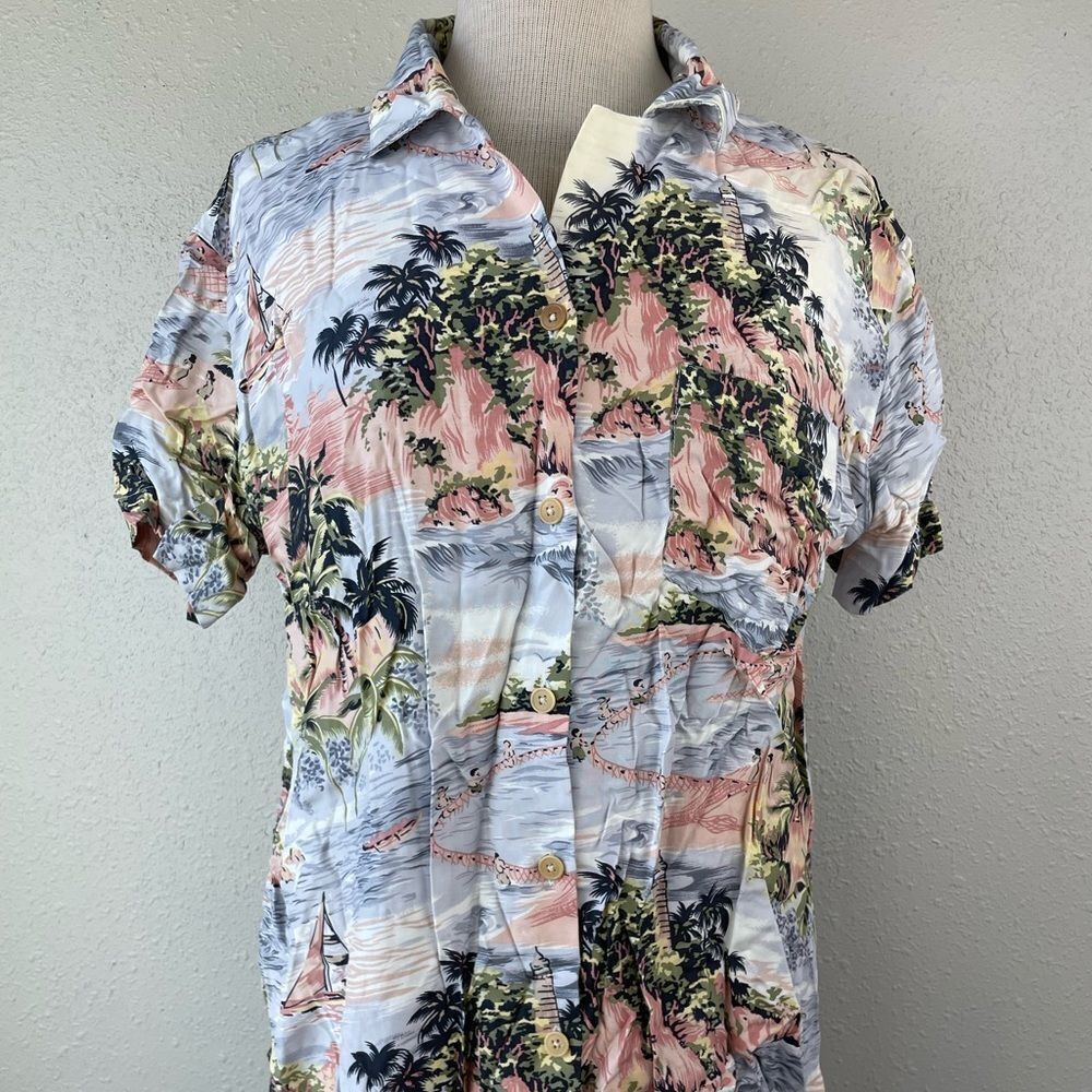 Karen Kane Three Piece Matching Tropical Outfit EUC